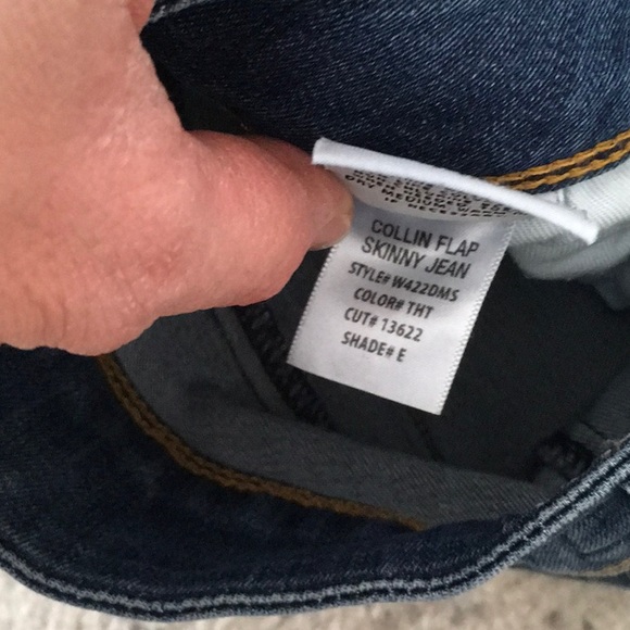 Like NEW, Professionally Tailored Hudson, Collin Flap Skinny Jean. 27 - Picture 5 of 9